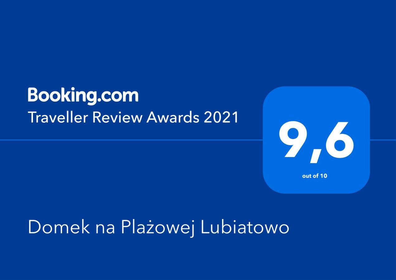 Domek Na Plazowej Lubiatowo Люб'ятово Екстер'єр фото
